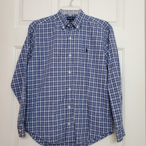 Ralph Lauren Other - Ralph Lauren  Boys L Longsleeve Button Up Blue